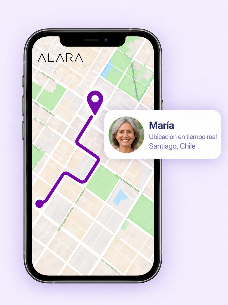 Ven tu ubicación en tiempo real